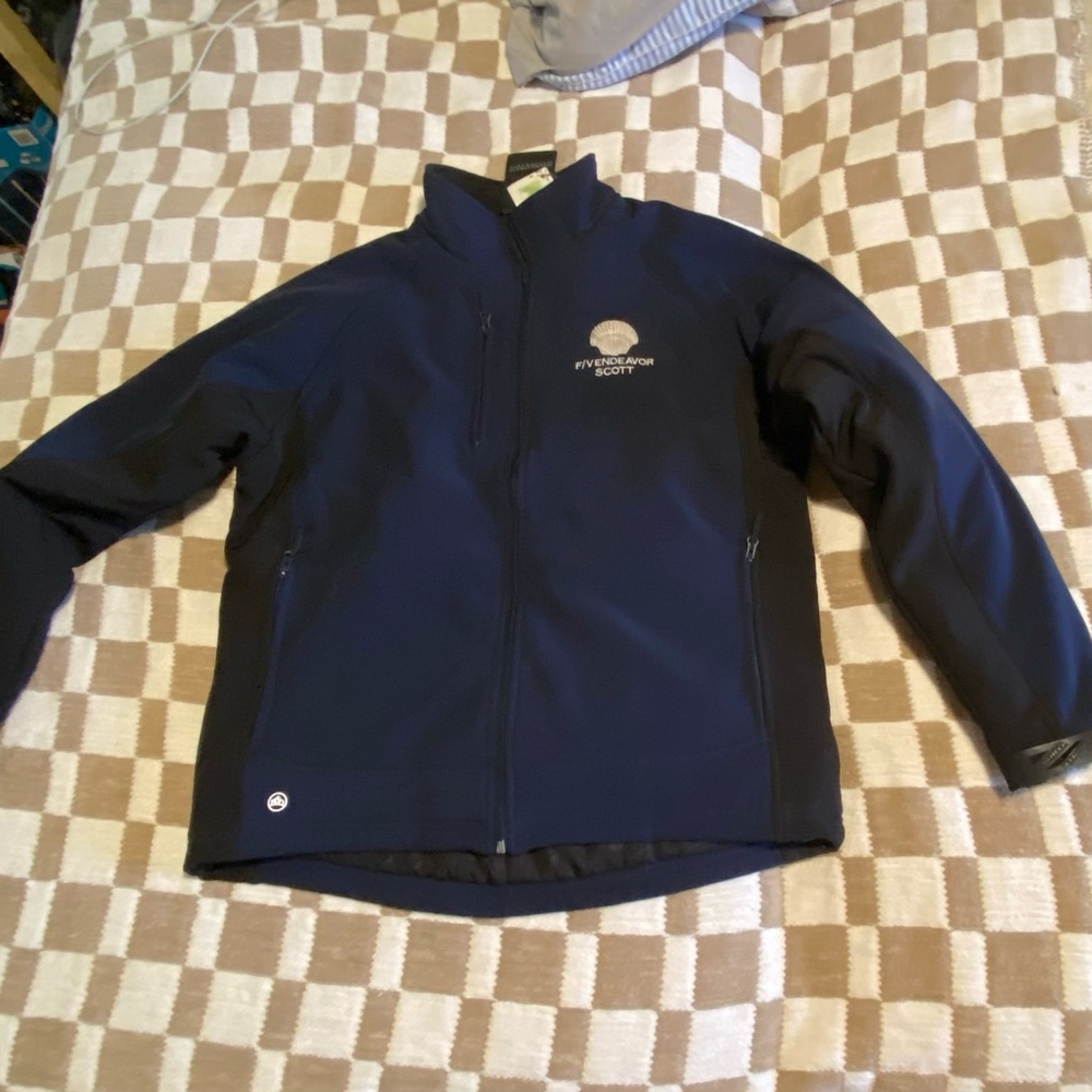 Stormtech Navy boaters jacket.  Heavy. Size large